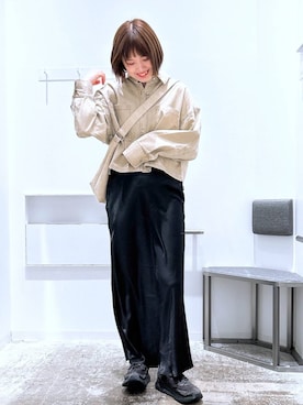 まなみさん（レディース・165cm）の春コーディネート