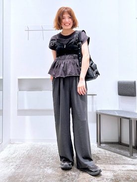 まなみさん（レディース・165cm）の春コーディネート