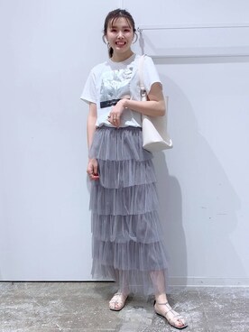 まなみさん（レディース・165cm）の春コーディネート