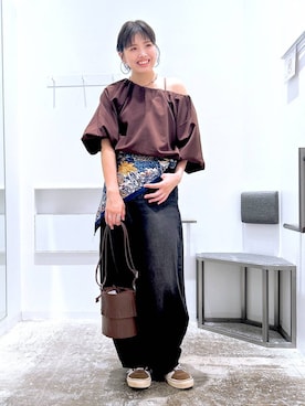 まなみさん（レディース・165cm）の夏コーディネート