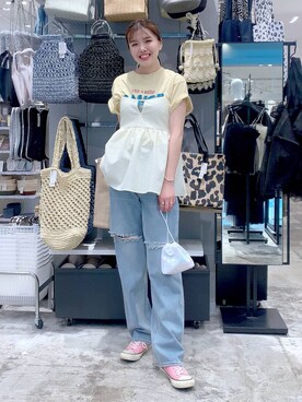 まなみさん（レディース・165cm）の春コーディネート