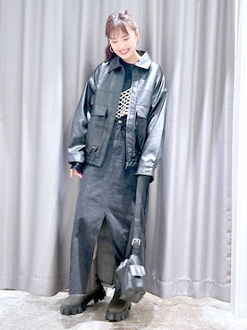 まなみさん（レディース・165cm）の秋コーディネート