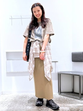 まなみさん（レディース・165cm）の夏コーディネート