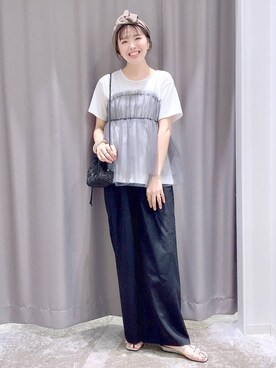 まなみさん(レディース・165cm)の夏コーディネート