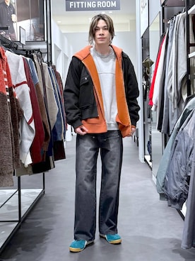 まとまとさん（メンズ・175cm）の秋コーディネート
