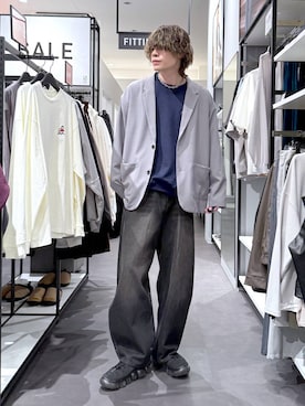 まとまとさん（メンズ・175cm）の春コーディネート