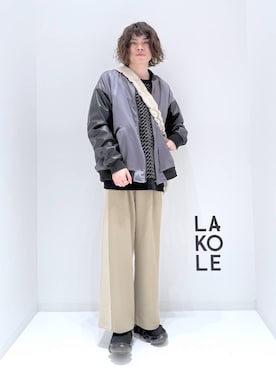 まとまとさん（メンズ・175cm）の冬コーディネート