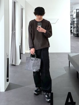 「旅行」｜まとまとさん（メンズ・175cm）の秋コーディネート
