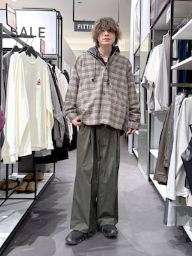 まとまとさん（メンズ・175cm）の春コーディネート