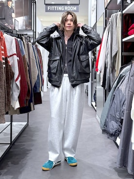 「LAKOLE（ラコレ）のアイテム」を使った、まとまとさん（メンズ・175cm）の秋コーディネート