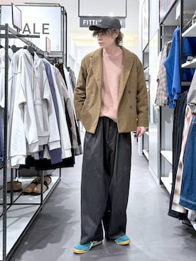 まとまとさん（メンズ・175cm）の冬コーディネート