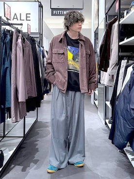 まとまとさん（メンズ・175cm）の冬コーディネート