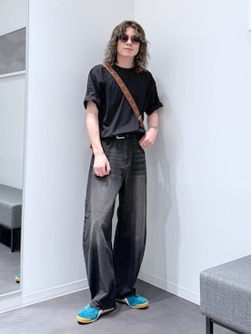 「高見え」｜まとまとさん（メンズ・175cm）の夏コーディネート