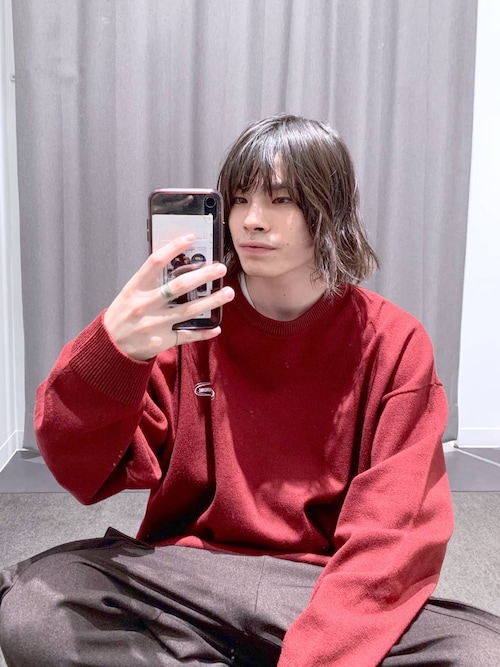 セール】プリントニットプルオーバー / 152936（ニット/セーター