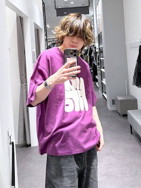 「LAKOLE（ラコレ）のアイテム」を使った、まとまとさん（メンズ・175cm）の春コーディネート