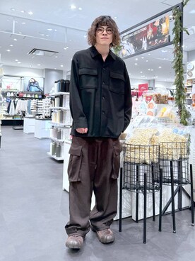 まとまとさん（メンズ・175cm）の冬コーディネート