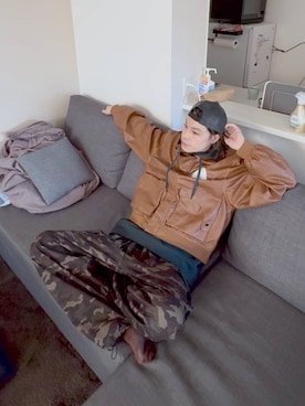 「LAKOLE（ラコレ）のアイテム」を使った、まとまとさん（メンズ・175cm）の秋コーディネート