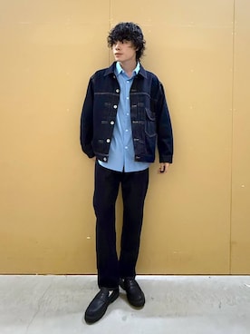 「LAKOLE（ラコレ）のアイテム」を使った、まとまとさん（メンズ・175cm）の秋コーディネート