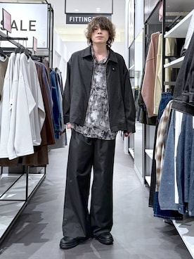 「LAKOLE（ラコレ）のアイテム」を使った、まとまとさん（メンズ・175cm）の春コーディネート