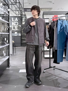 まとまとさん（メンズ・175cm）の秋コーディネート
