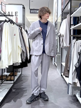 まとまとさん（メンズ・175cm）の春コーディネート