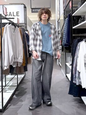 まとまとさん（メンズ・175cm）の春コーディネート