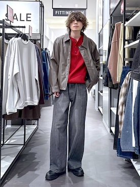 まとまとさん(メンズ・175cm)の春コーディネート