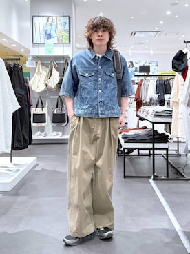「LAKOLE（ラコレ）の【New Balance/ニューバランス】Fresh Foam Arishi TIRALUX / 576502（スニーカー、その他）」を使った、まとまとさん（メンズ・175cm）の夏コーディネート