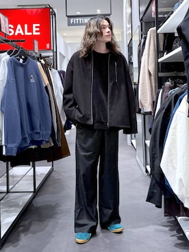 まとまとさん(メンズ・175cm)の冬コーディネート