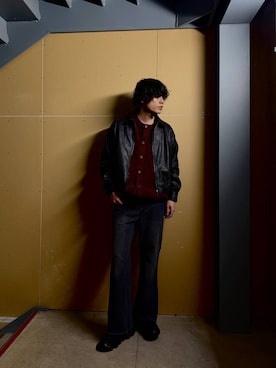 まとまとさん(メンズ・175cm)の冬コーディネート