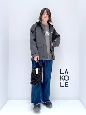 まとまとさん（メンズ・175cm）の冬コーディネート