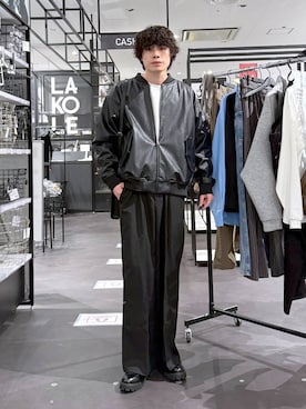 「旅行」｜まとまとさん（メンズ・175cm）の秋コーディネート