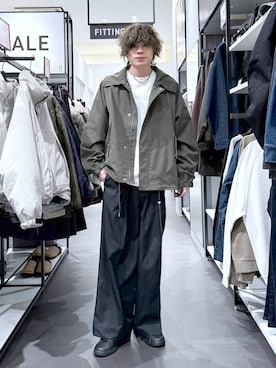 まとまとさん（メンズ・175cm）の冬コーディネート