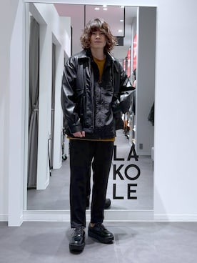 まとまとさん（メンズ・175cm）の冬コーディネート