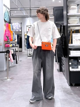 「LAKOLE（ラコレ）の【New Balance/ニューバランス】Fresh Foam Arishi TIRALUX / 576502（スニーカー、その他）」を使った、まとまとさん（メンズ・175cm）の春コーディネート