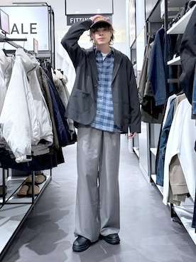 まとまとさん（メンズ・175cm）の冬コーディネート