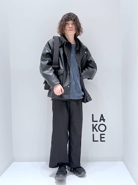 まとまとさん（メンズ・175cm）の冬コーディネート