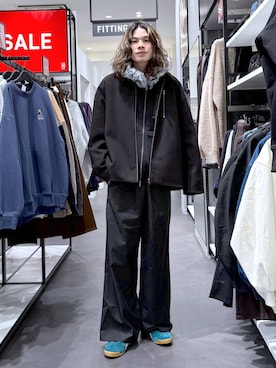 まとまとさん(メンズ・175cm)の冬コーディネート