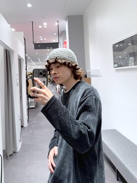 まとまとさん（メンズ・175cm）の冬コーディネート