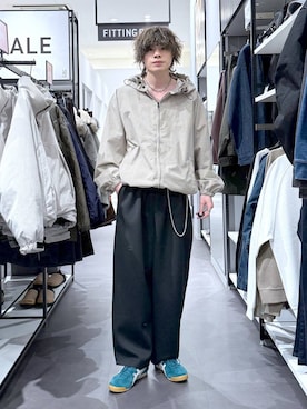 まとまとさん（メンズ・175cm）の冬コーディネート