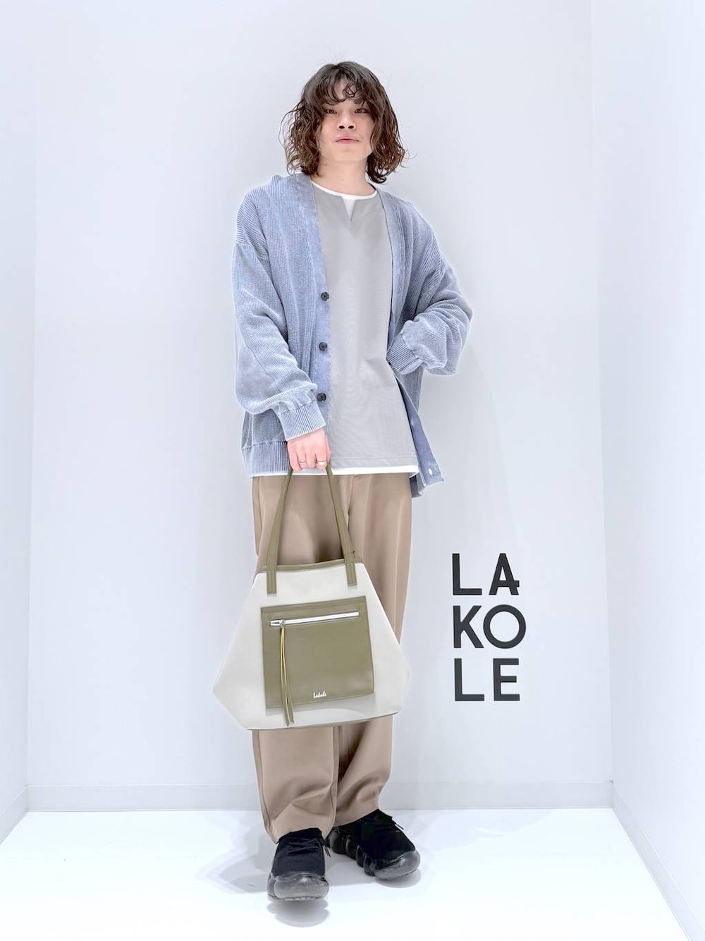 フェードニットカーディガン / 287221を使った人気ファッション
