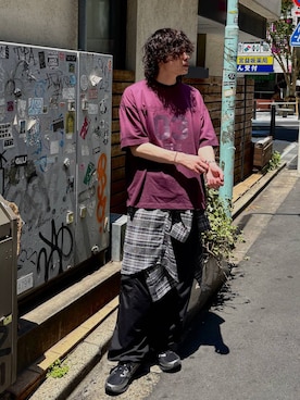 「LAKOLE（ラコレ）の【New Balance/ニューバランス】Fresh Foam Arishi TIRALUX / 576502（スニーカー、その他）」を使った、まとまとさん（メンズ・175cm）の春コーディネート