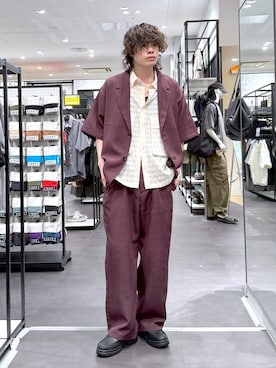まとまとさん（メンズ・175cm）の春コーディネート