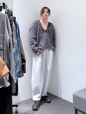 「アイテム（財布）」を使った、まとまとさん（メンズ・175cm）の秋コーディネート