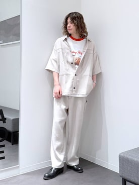 まとまとさん（メンズ・175cm）の春コーディネート