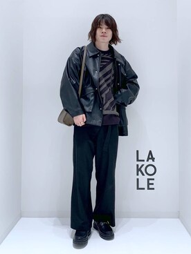 まとまとさん（メンズ・175cm）の秋コーディネート