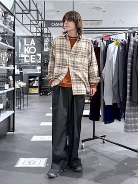 まとまとさん（メンズ・175cm）の秋コーディネート