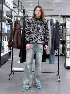 まとまとさん（メンズ・175cm）の冬コーディネート