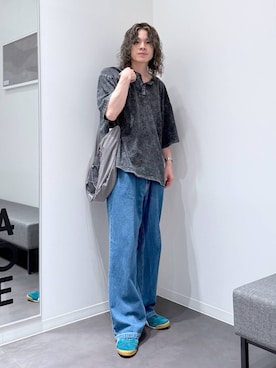 「高見え」｜まとまとさん（メンズ・175cm）の夏コーディネート