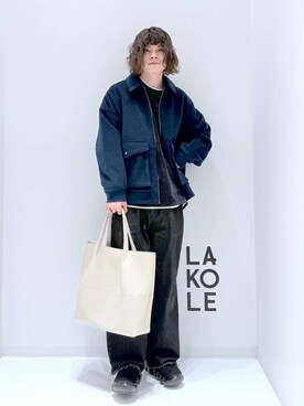 まとまとさん（メンズ・175cm）の冬コーディネート